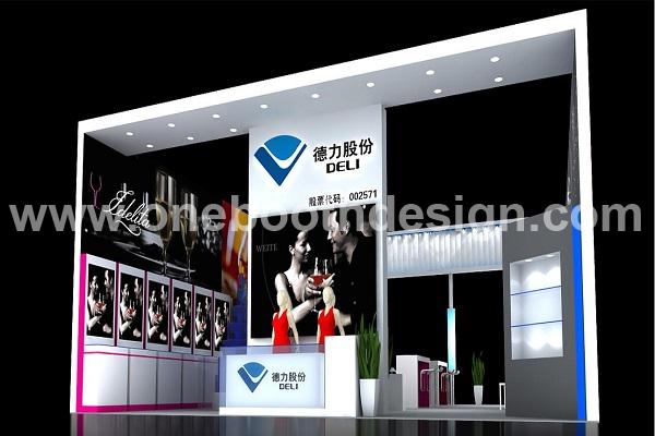Booth construction company for Hotelex China and hongkong show