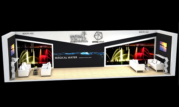 Macao exhibition display stand design in IAAPA Asia.