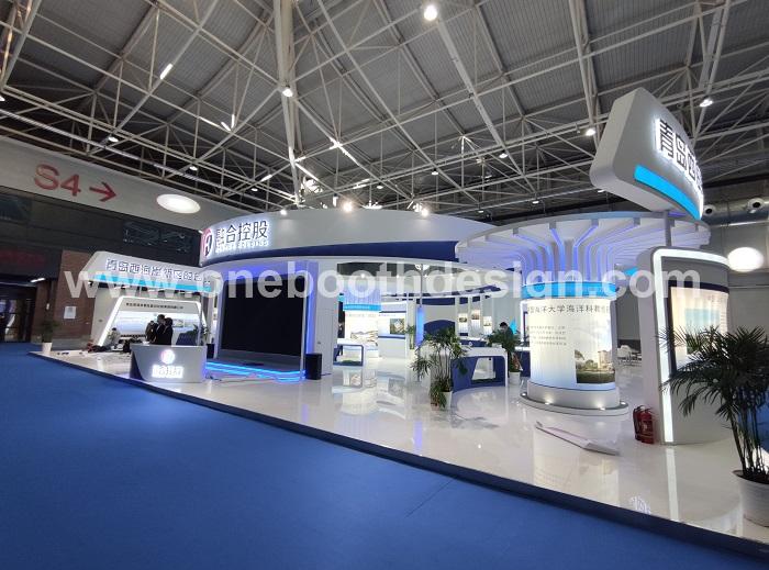 Special Material Exhibition stand design in Qingdao