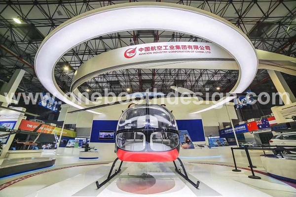 China Helicopter Expo booth contractor in Tianjin