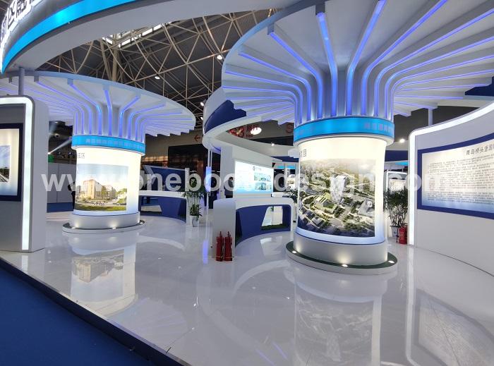 Special Material Exhibition stand design in Qingdao
